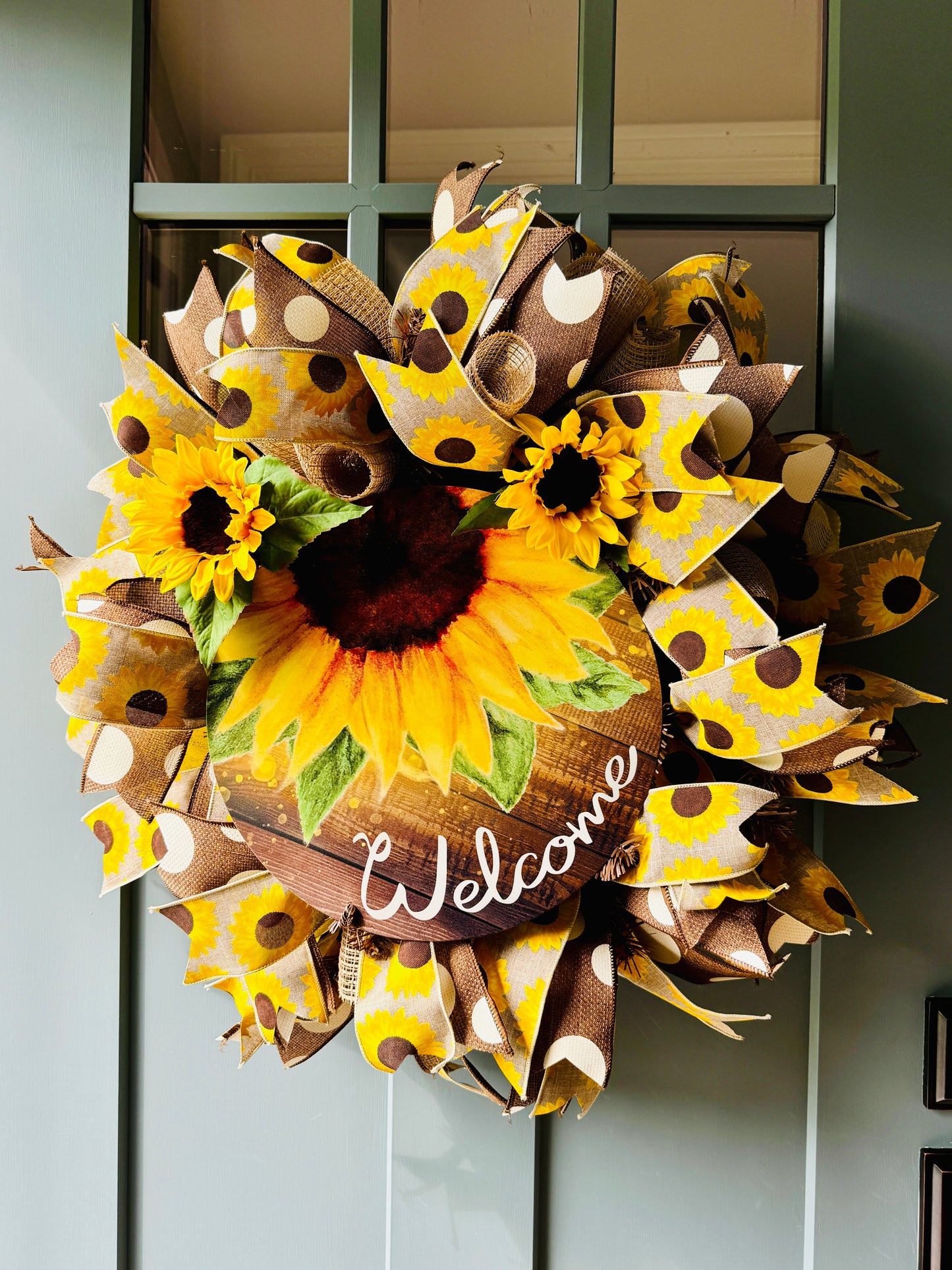 A Sunflower Welcome